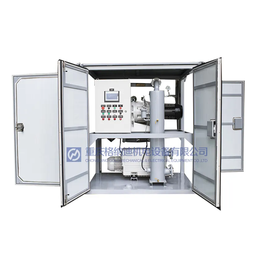 Grande unité de pompage sous vide de transformateur de puissance pour machine électrique à haute tension