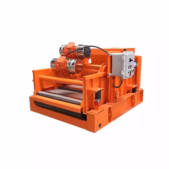 Écran de secoueur de gisement de pétrole Performance en acier au carbone Vidéo de vente technique Couleur Énergie Support Matériau Origine Type En ligne Élevé