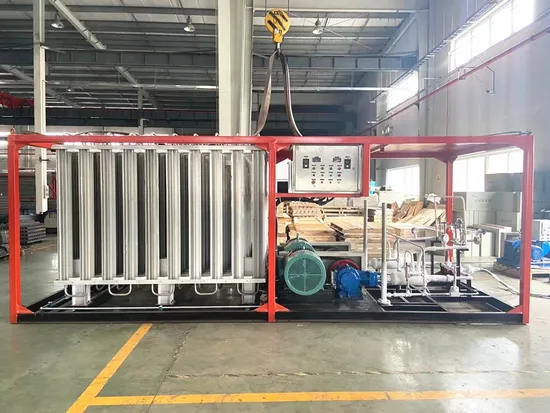Fabricant d'équipement de pompe de remplissage de cylindre cryogénique Unité de pompage de dioxyde de carbone Lco2