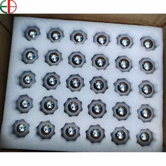 Bille et siège de valve à base de cobalt API V11 Axe, insert de siège de valve en alliage de cobalt, bille de valve en alliage de cobalt V11 en alliage de cobalt